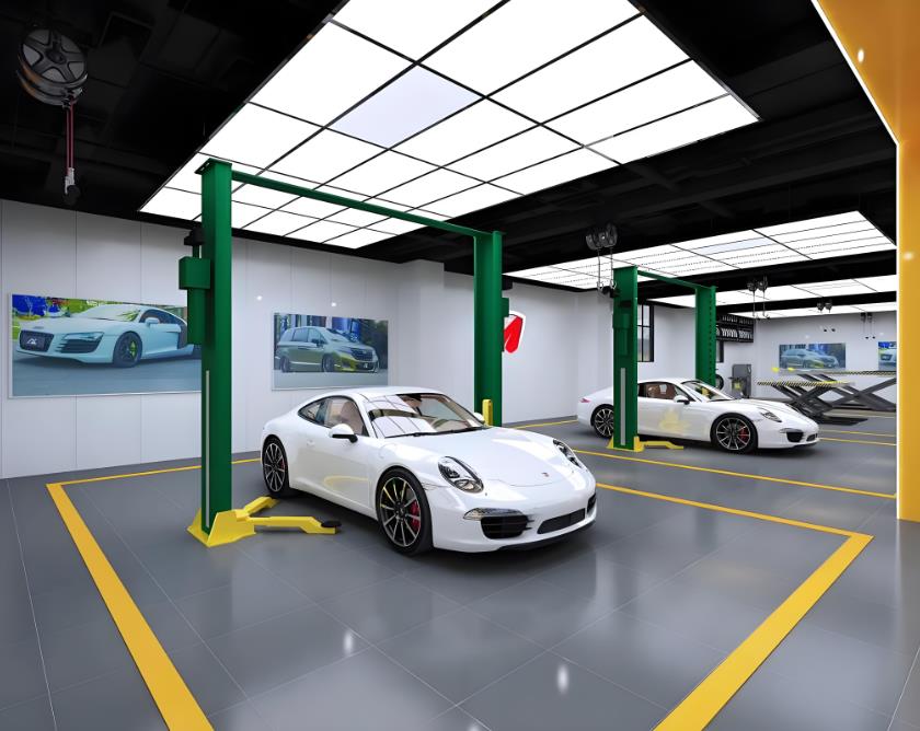 汽車維修店裝修效果圖